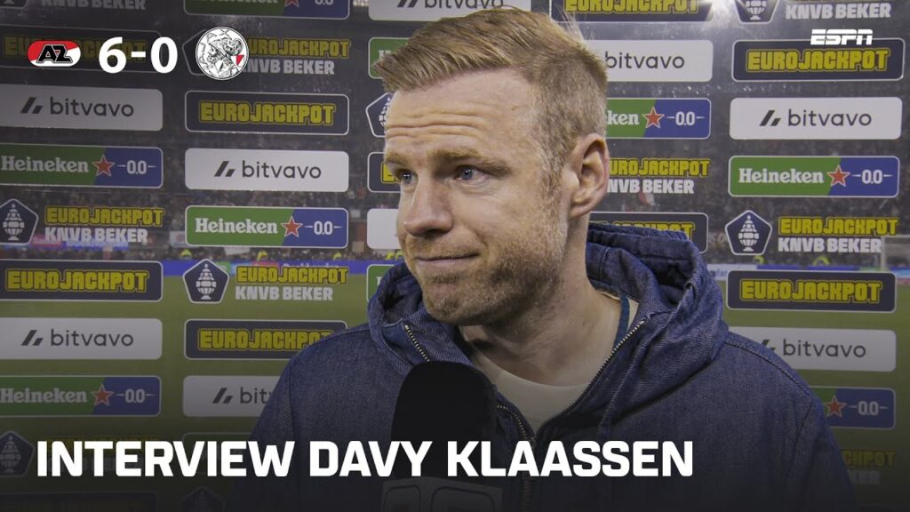 Davy KLAASSEN na OORWASSING: "We zijn gewoon OVERKLAST door AZ vandaag" | Interview