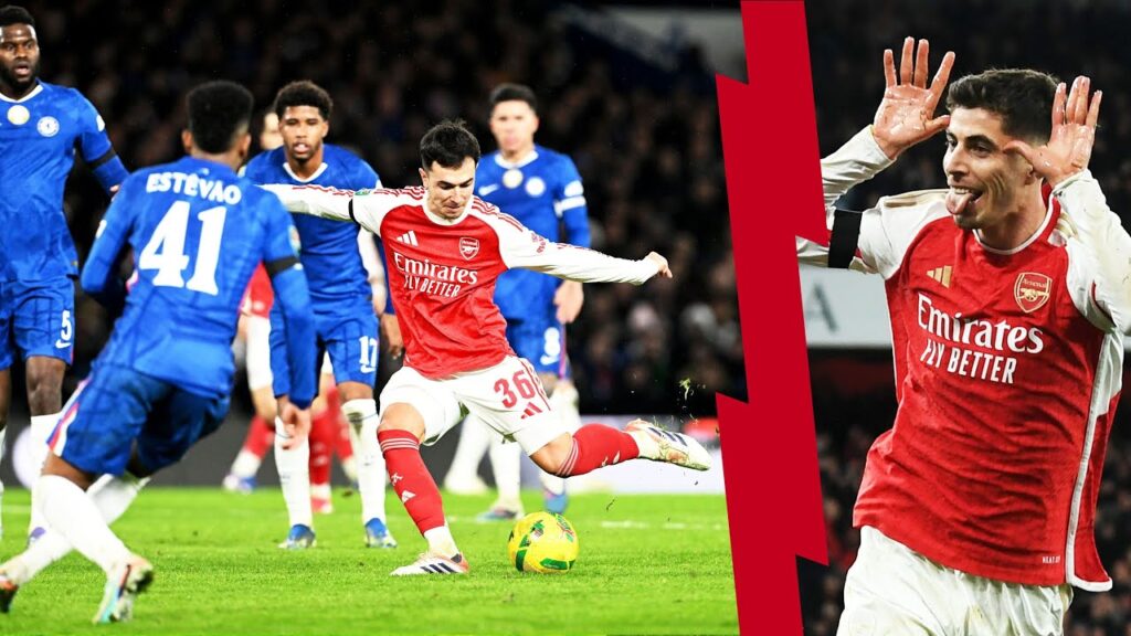 SPECTACULAR Arsenal Goals vs Chelsea Ft Martin Zubimendi & Kai Havertz