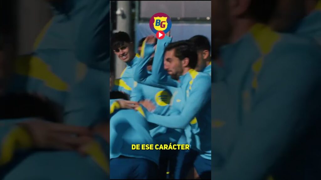 Cancelo troleó a Eric García en su primer entrenamiento 😅 #barcelona #cancelo