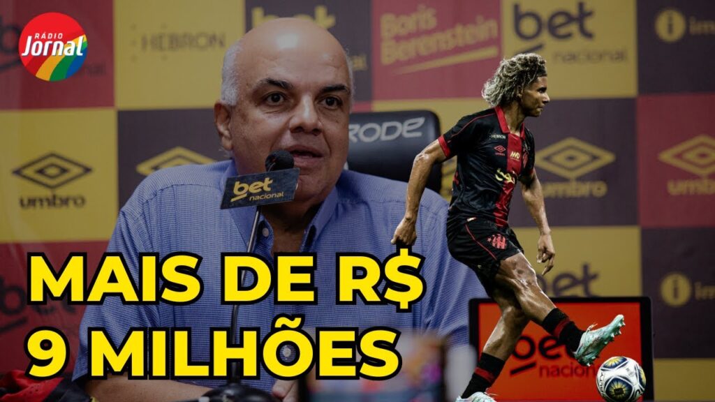 SPORT confirma mais uma dívida MILIONÁRIA com PEDRO LIMA