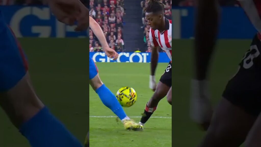 Trata de quitarle el balón a NICO WILLIAMS… 😎 Trata de quitarle el balón a NICO WILLIAMS… 😎