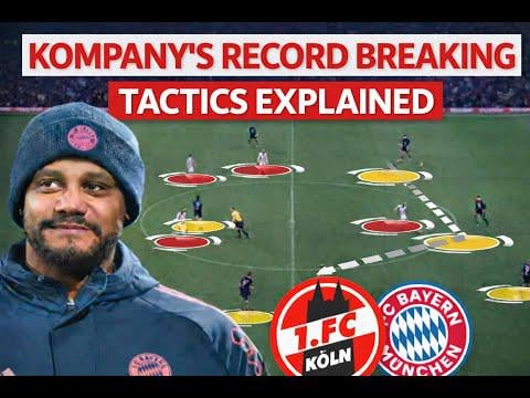 Analysis On The 3 Key Ways Bayern Created Issues For FC Köln‘s 5-4-1