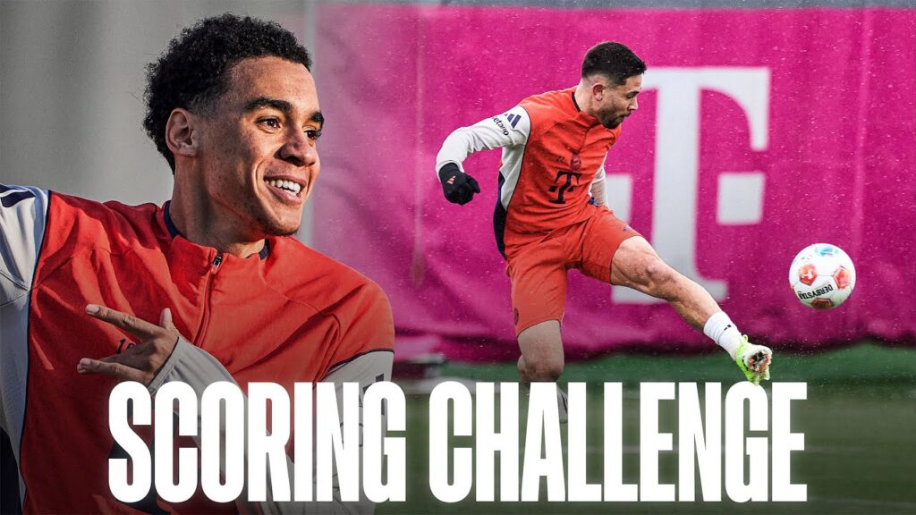 EPIC SHOWDOWN between Musiala & Guerreiro 👀💫 Scoring Challenge in Training