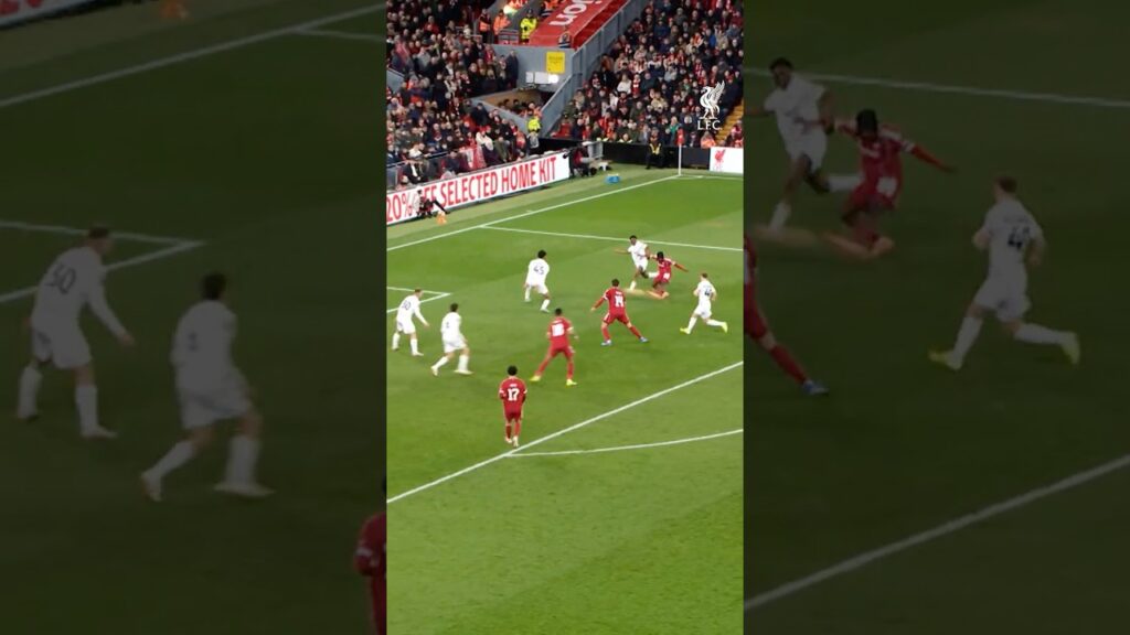 Frimpong’s first Anfield Goal ๐๐ฑ Frimpong's first Anfield Goal ๐๐ฑ