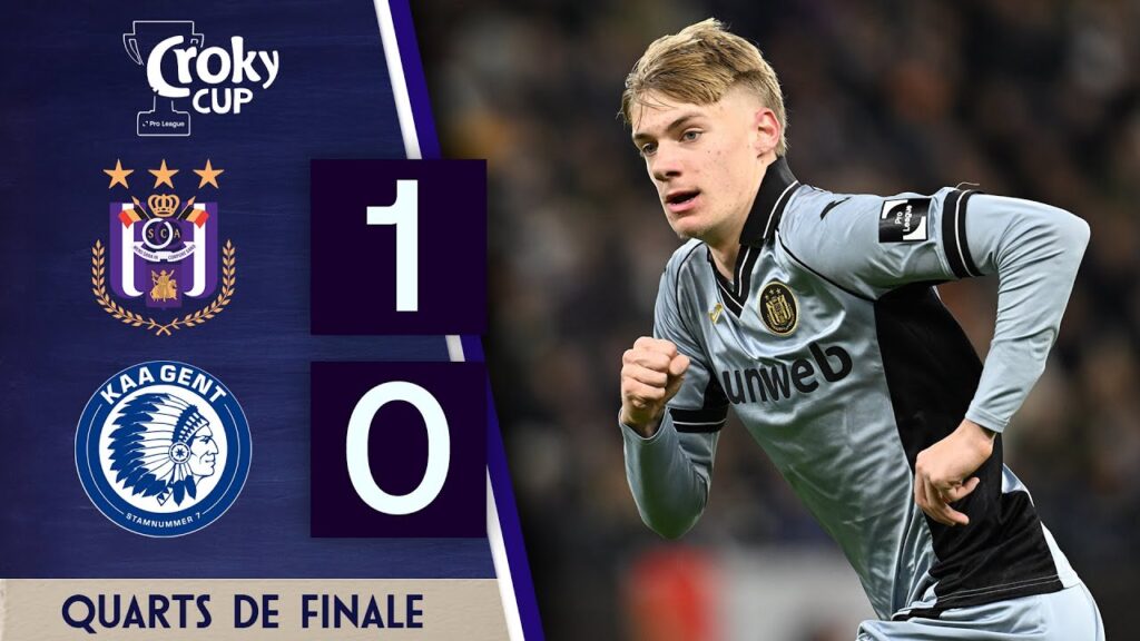 Anderlecht en demi-finales grâce à Thorgan Hazard | Crocky Cup 2025/26