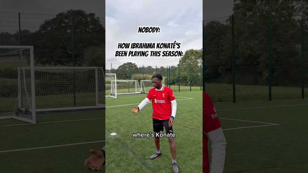 Ibrahima Konaté’s MIND Is Already In Madrid🇪🇸 #football #footballshorts #soccer #funny
