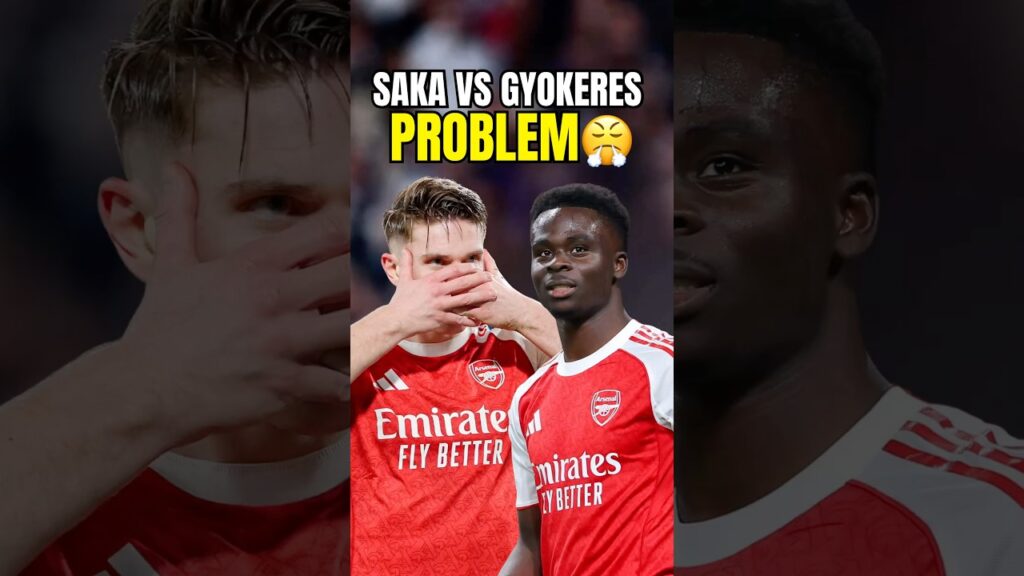 Saka and Gyokeres have a BIG PROBLEM… 😤 #arsenal #saka #gyokeres