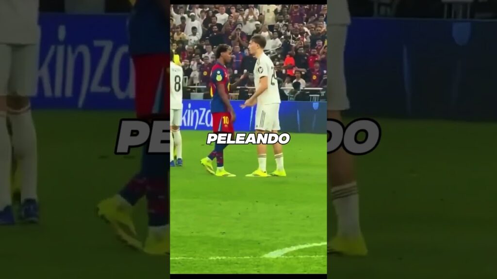 Lamine Yamal ignoró por completo a Carvajal.😳😨 Los momentos más ridículos de El Clásico.💀  #futbol