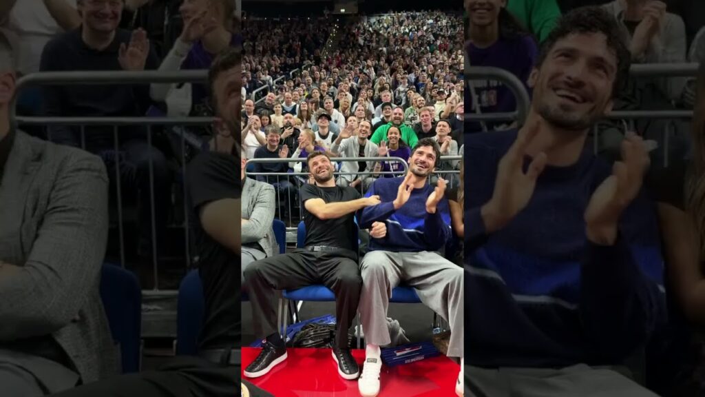 Danke für den großartigen Empfang in der UBER Arena in Berlin👍🏼 Das @NBA Match hat mich begeistert