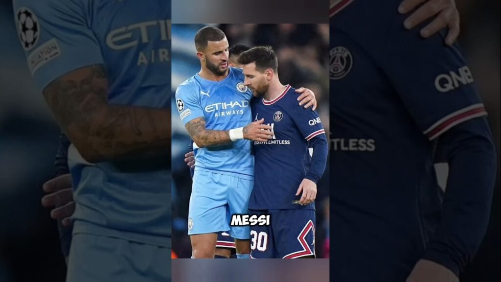 Guardiola Bet Kyle Walker Against Messi... And This Happened. #walker #messi