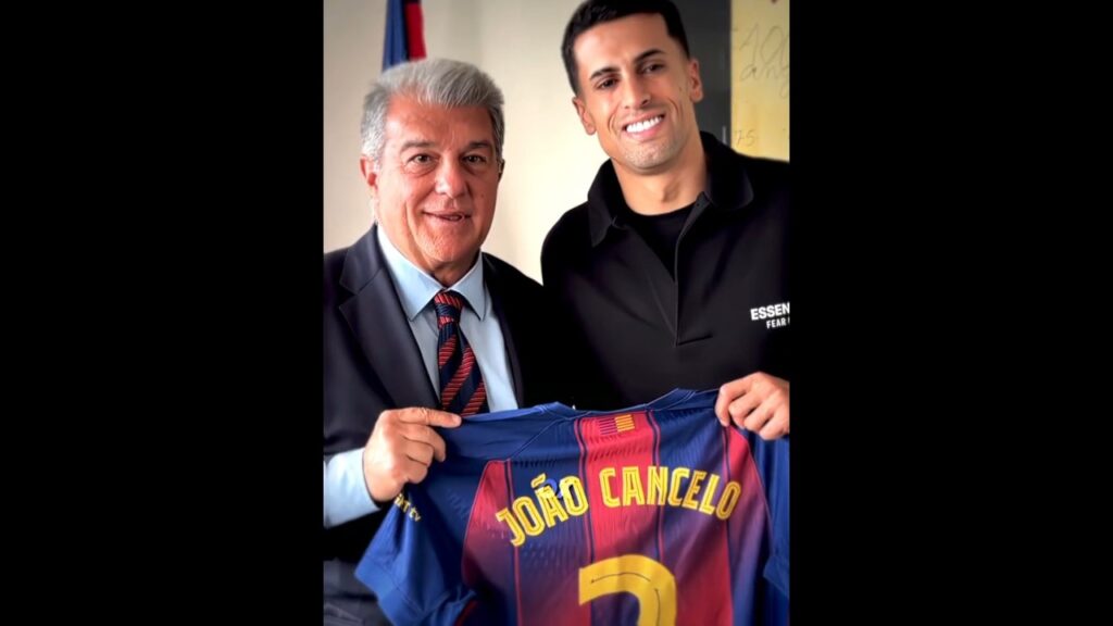 Joao Cancelo's Passion For Barcelona 🥶🤯