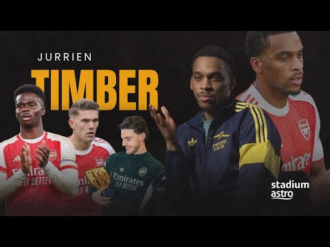 Jurrien Timber on his link-up with Saka & Gyokeres’ influence plus why Rice is the best in the world