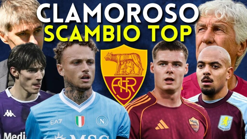 ROMA SCATENATA: NOA LANG + FORTINI!  IL PIANO PER PRENDERLI SUBITO