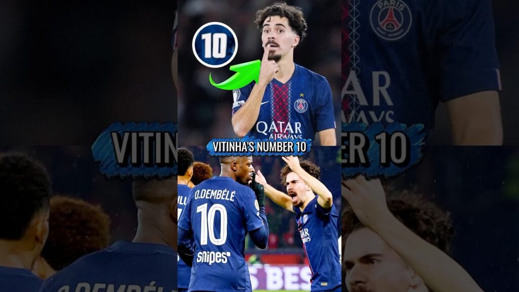 Why PSG Suddenly Gave the Number 10 Shirt to Vitinha? 🔥☠️