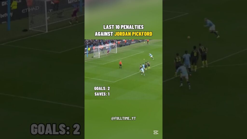 Last 10 Penalties Against Jordan Pickford🧤🥅 Last 10 Penalties Against Jordan Pickford🧤🥅