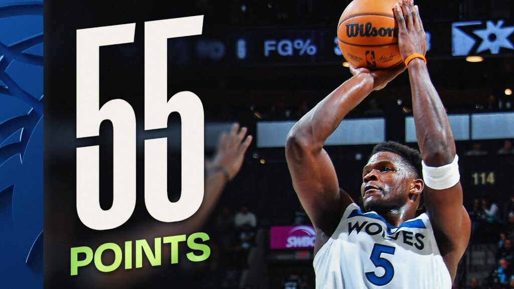 π¨ Anthony Edwards EXPLODES For Career-High 55 PTS! π¨ | January 17, 2026 π¨ Anthony Edwards EXPLODES For Career-High 55 PTS! π¨ | January 17, 2026