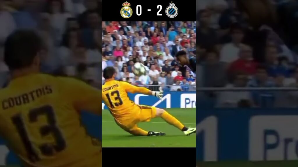 Real Madrid vs Club Brugge 2019/20 UEFA Champions League Highlights #shorts #football #youtube