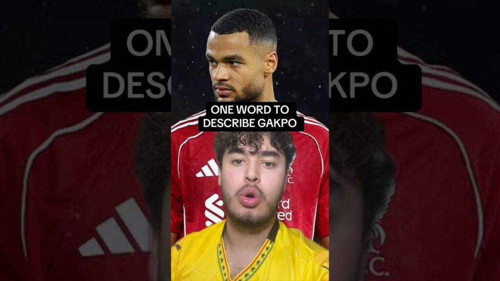 What’s ONE word to describe Cody Gakpo? 🤔 #gakpo #liverpool #football