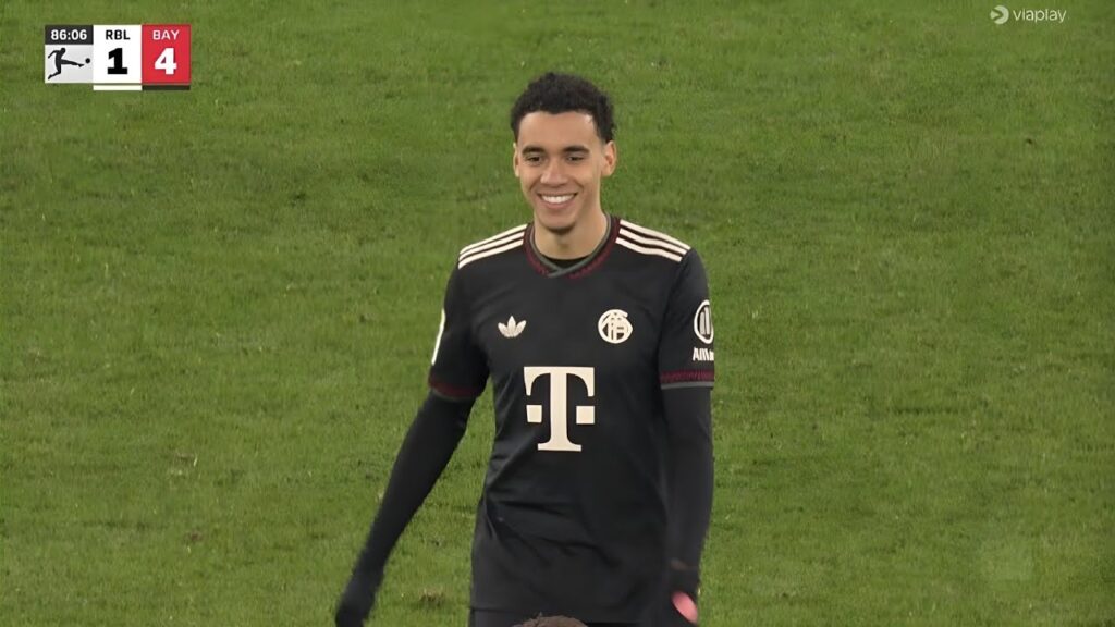 Jamal Musiala is back from injury during RB Leipzig vs Bayern Munich Highlights 1-5 Bundesliga 2026