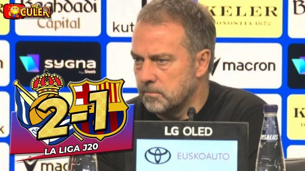 Rueda prensa HANSI FLICK: REAL SOCIEDAD 2-1 FC BARCELONA