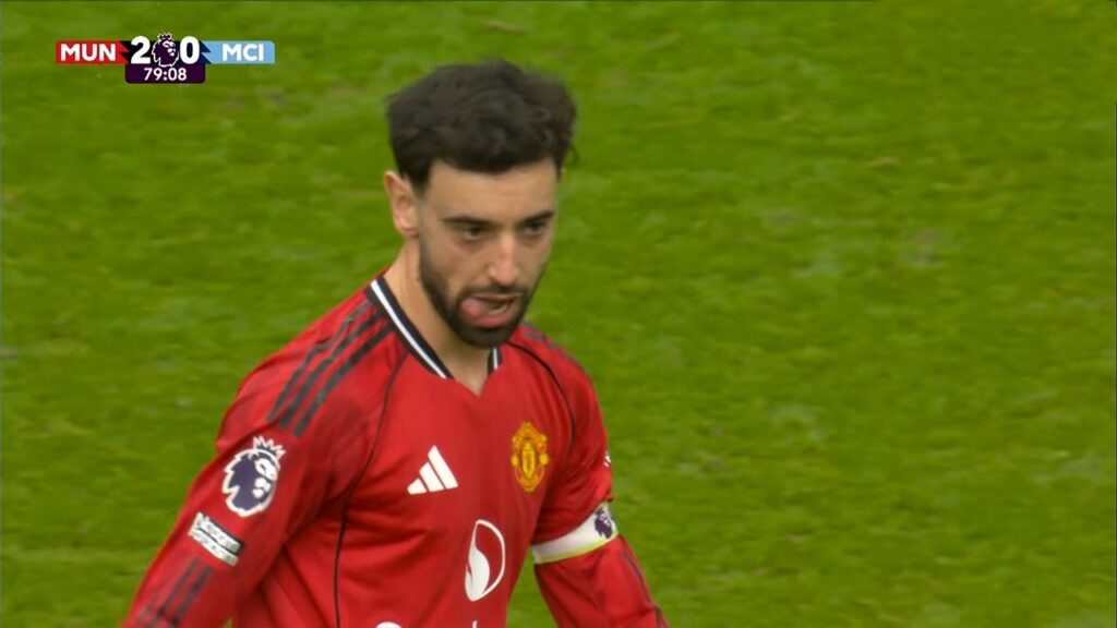 Bruno Fernandes vs Man City | 1 Assist & MOTM Masterclass 🔥