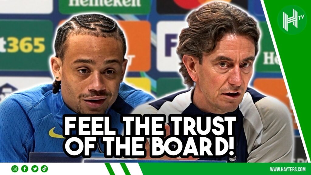 I am up for the FIGHT | Thomas Frank and Xavi Simons | Tottenham v Borussia Dortmund