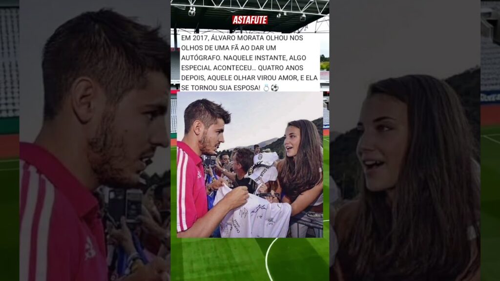 “O OLHAR QUE MUDOU A VIDA DE ÁLVARO MORATA DO MILAN" #shorts #futebol #alvaromorata