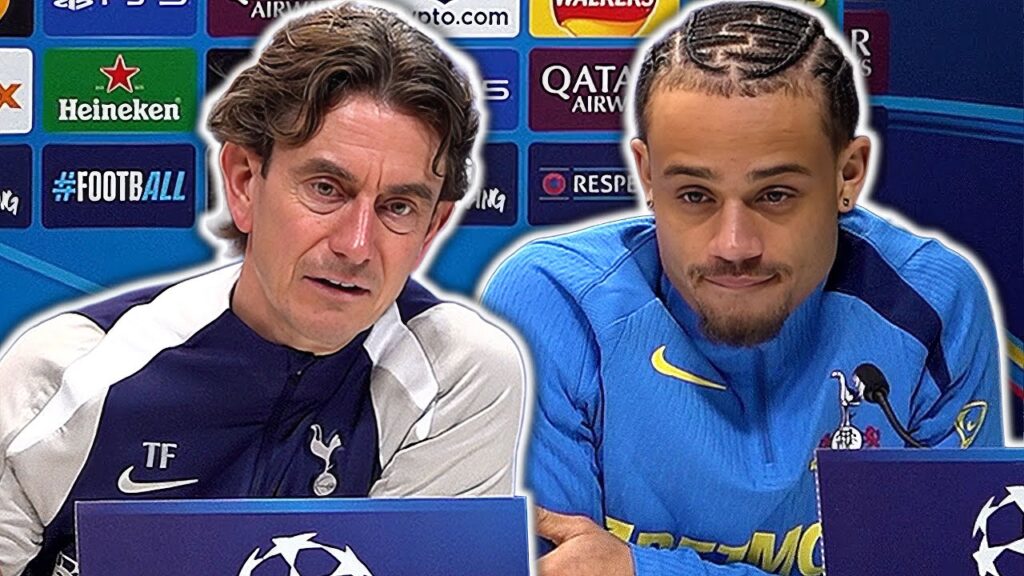 I'VE BEEN FEELING TRUST FROM BOARD! 🤝 | Thomas Frank and Xavi Simons | Tottenham v Borussia Dortmund