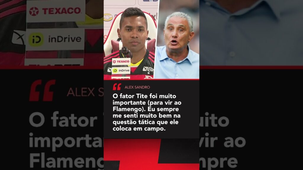 ALEX SANDRO FOI DIRETO EM SUA CHEGADA AO FLAMENGO #Shorts