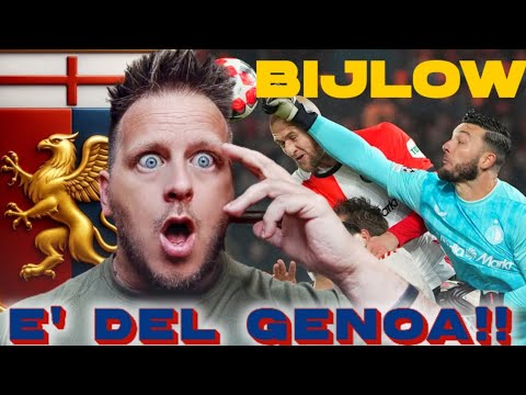 BIJLOW AL GENOA! 🔥 TALENTO DA CHAMPIONS… MA C’È UN DUBBIO!