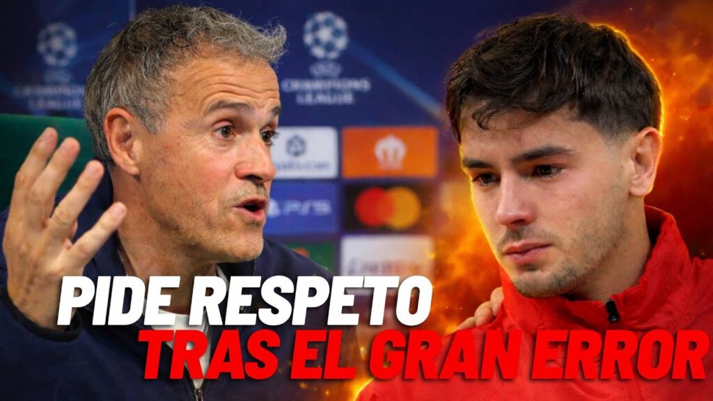 La defensa de Luis Enrique a Brahim: "No es un asesino" I MARCA
