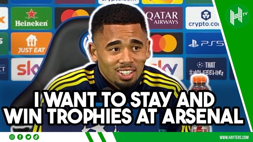 New CONTRACT? I want to STAY! | Gabriel Jesus | Inter v Arsenal New CONTRACT? I want to STAY! | Gabriel Jesus | Inter v Arsenal