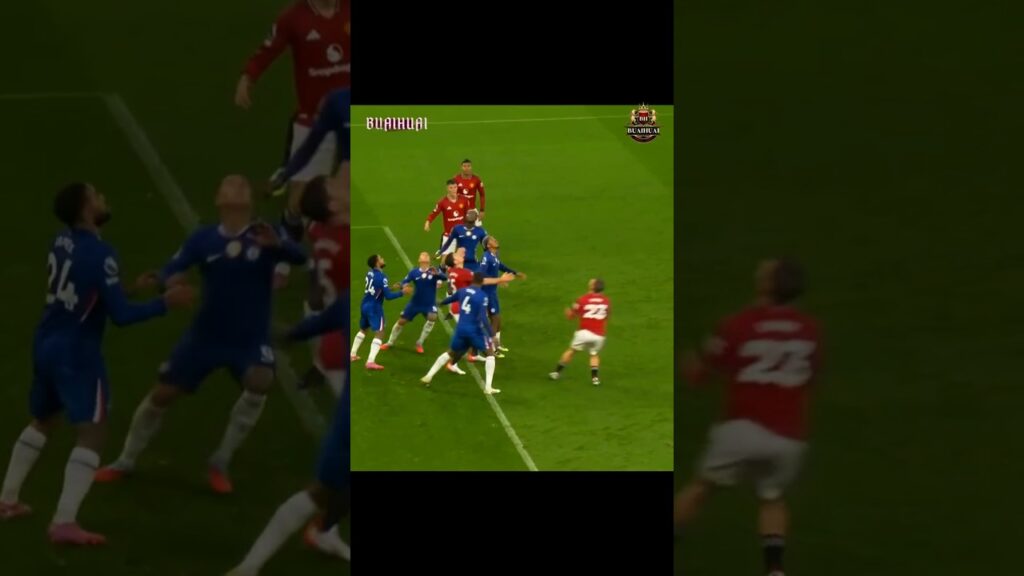 Luke Shaw Insane Assist For Casemiro 🙆‍♂️