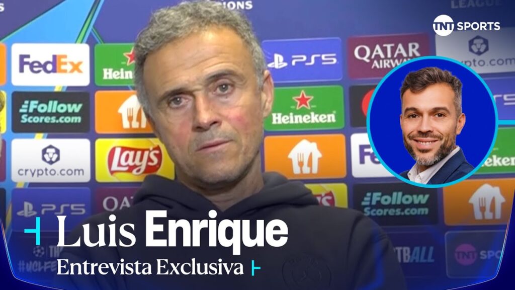 LUIS ENRIQUE: "PSG FUE MUY SUPERIOR AL SPORTING" | SPORTING 2-1 PSG | CHAMPIONS LEAGUE I ENTREVISTA