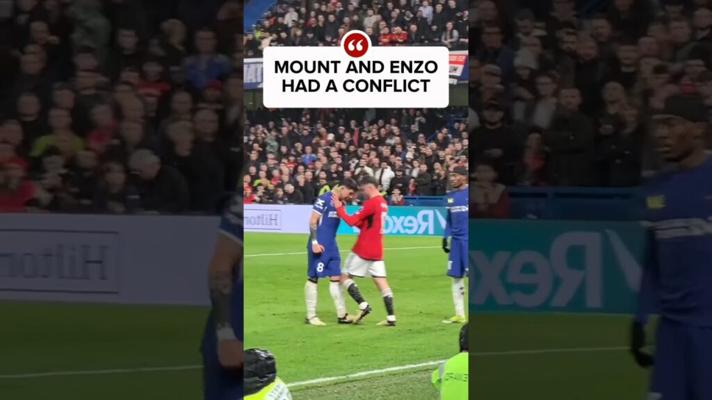 MASON MOUNT AND ENZO FIGHT #footballshorts