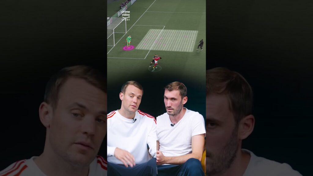 So schnell entscheidet Manuel Neuer im Spiel 😯