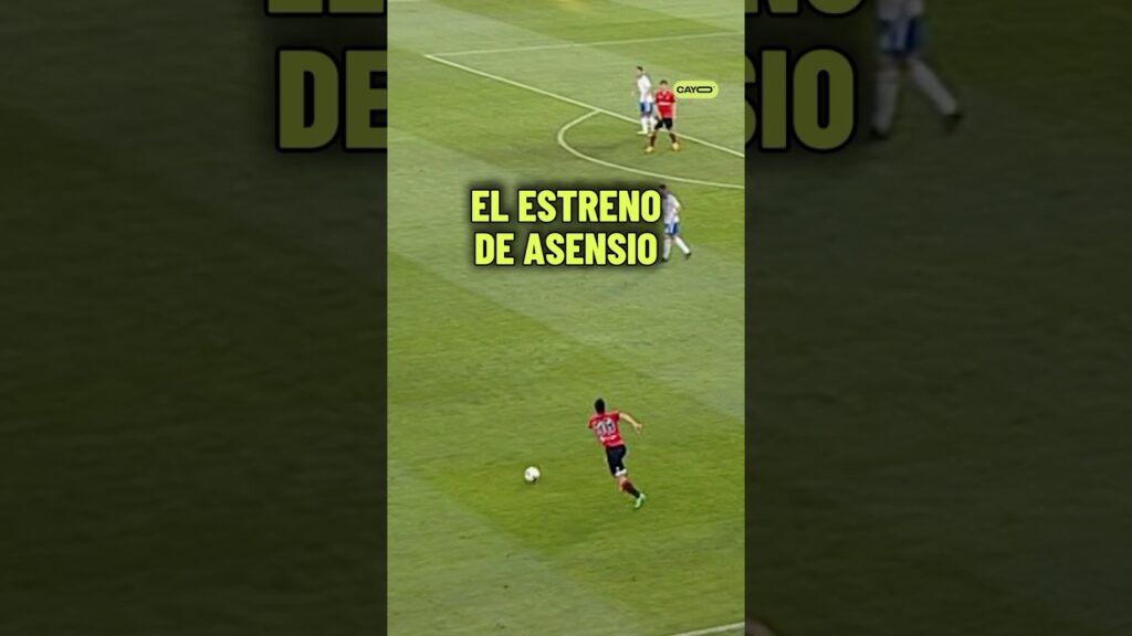 🎂 ¡Felicidades, Marco Asensio! Desde CayoTV te queremos regalar tu primer gol en la élite