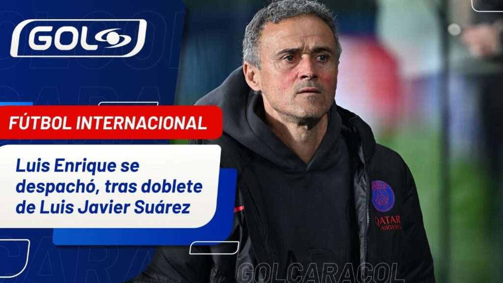 Después del doblete de Luis Suárez, Luis Enrique se despachó en rueda de prensa 🎙️🤬⚽️
