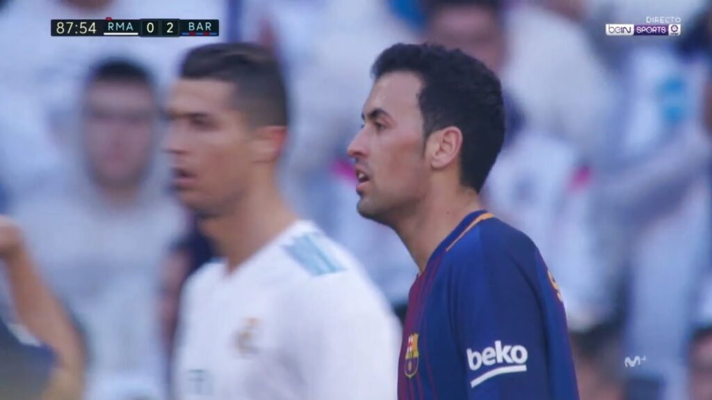 Sergio Busquets vs Real Madrid - Amazing as Always (23/12/2017)