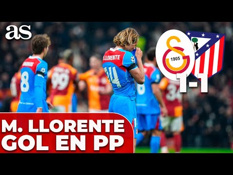 El GOL de MARCOS LLORENTE EN PROPIA PUERTA | GALATASARAY 1-1 ATLÉTICO MADRID