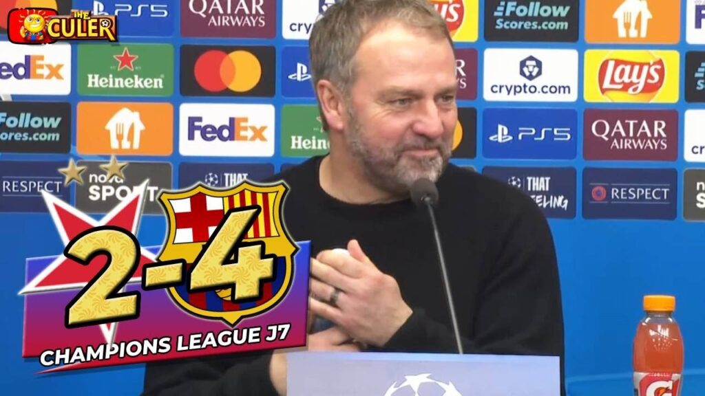 Rueda prensa HANSI FLICK: SLAVIA PRAGA 2 - 4 FC BARCELONA