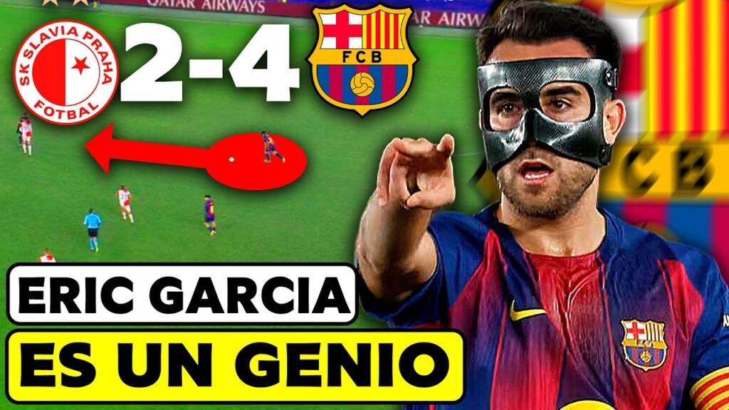 Cómo Eric García jugó en 3 posiciones en Champions Cómo Eric García jugó en 3 posiciones en Champions