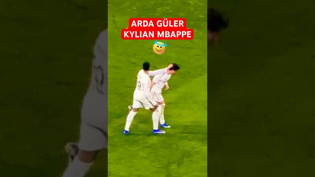 Kylian Mbappe, kaçırdığı golden sonra Arda Güler’i teselli ediyor: Real Madrid vs Monaco