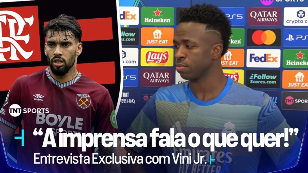 VINI JR É SINCERO SOBRE VAIAS, DEMISSÃO DO XABI ALONSO E FALA SOBRE PAQUETÁ NO FLAMENGO!