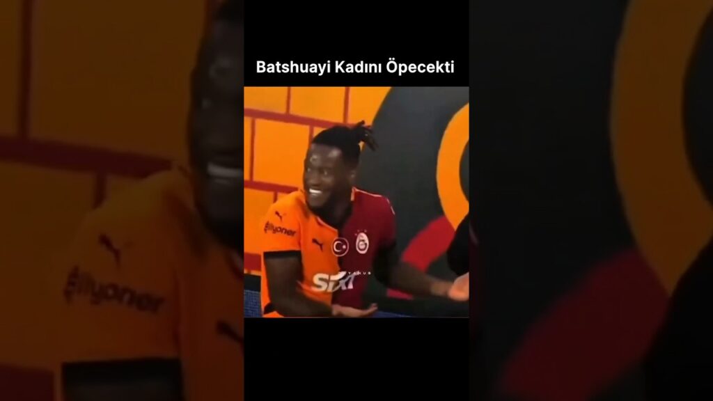 Batshuayi az kalsın Kadın Güvenliği Öpecekti 🤣 #futbol #galatasaray