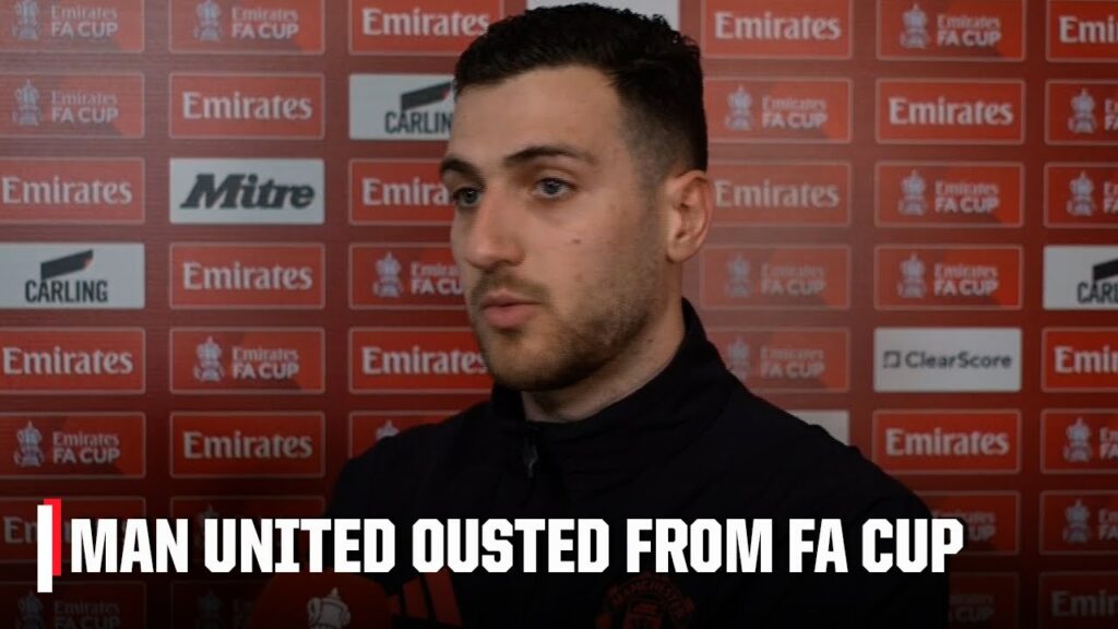 Diogo Dalot is ‘very disappointed’ after Man United’s FA Cup vs. Brighton | ESPN FC