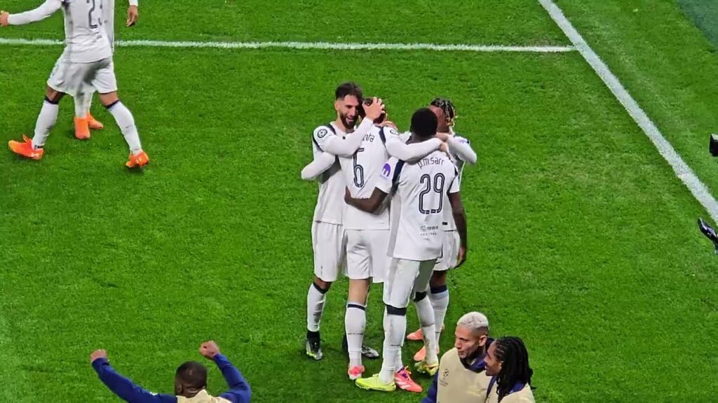 JOÃO PALHINHA SCORES AGAINST FC COPENHAGEN