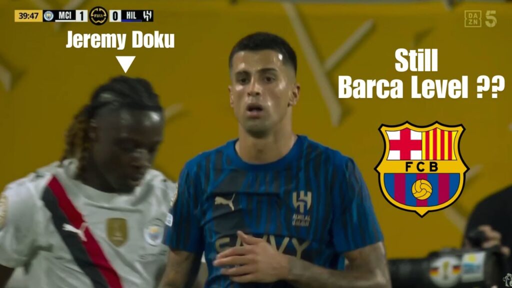 Joao Cancelo Pocketing Jeremy Doku – Welcome Back To Barcelona Joao Cancelo Pocketing Jeremy Doku - Welcome Back To Barcelona
