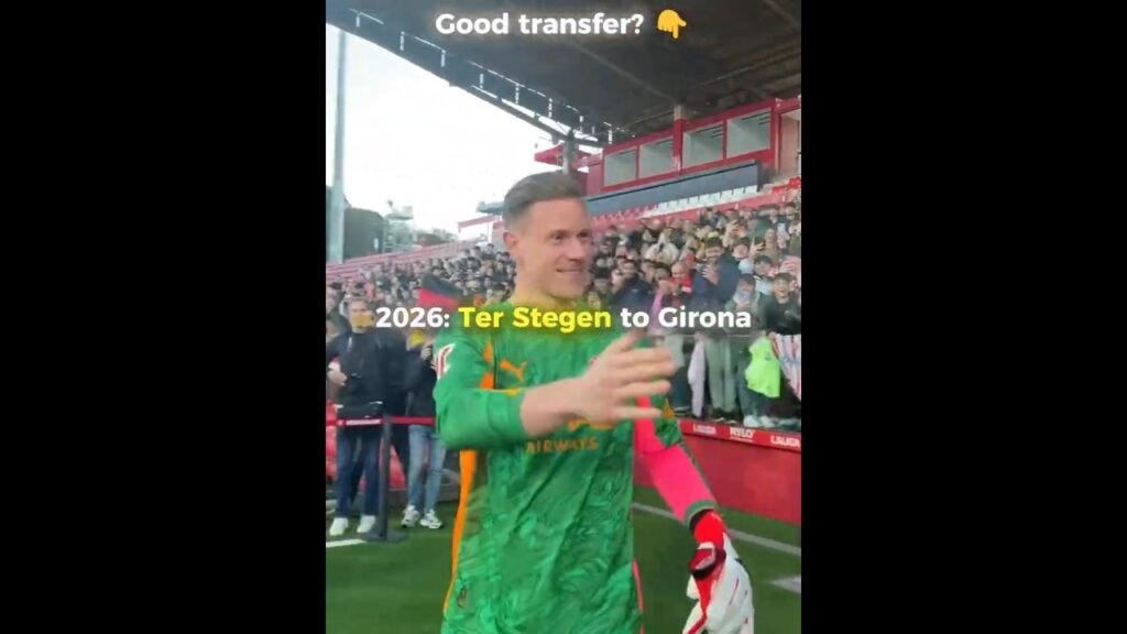 Ter Stegen to Girona? #football #barcelona #terstegen #transfernews #shorts