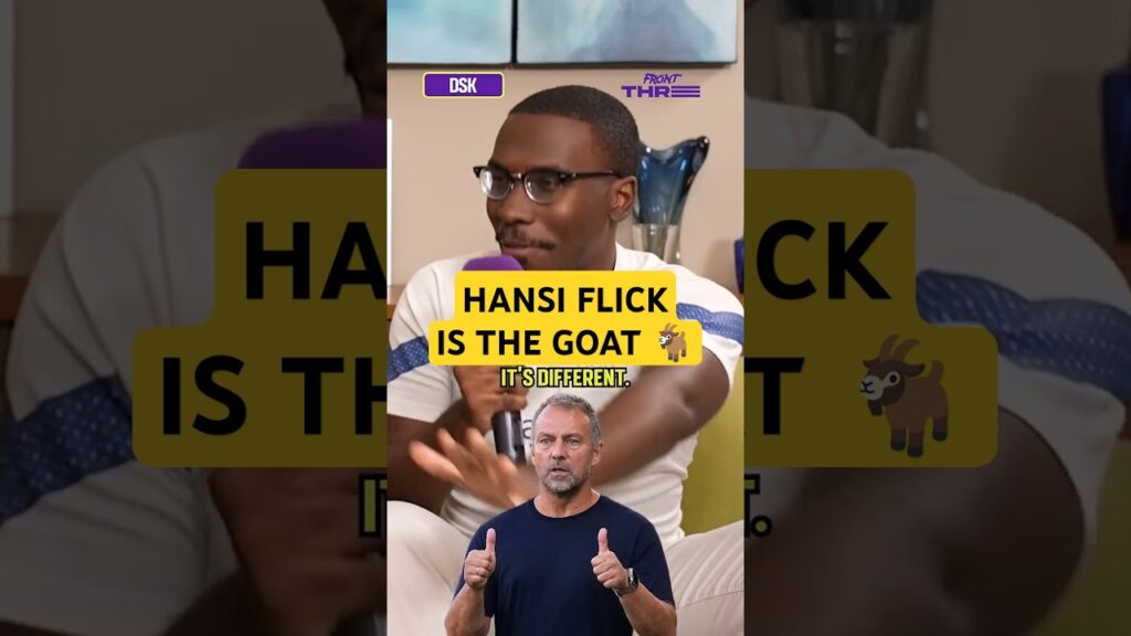 HANSI FLICK is THE BEST MANAGER IN THE WORLD 🔥 #shorts #football #soccer